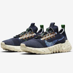 Nike Space Hippies Obsidian/White, DJ3056-400, Men's US 9